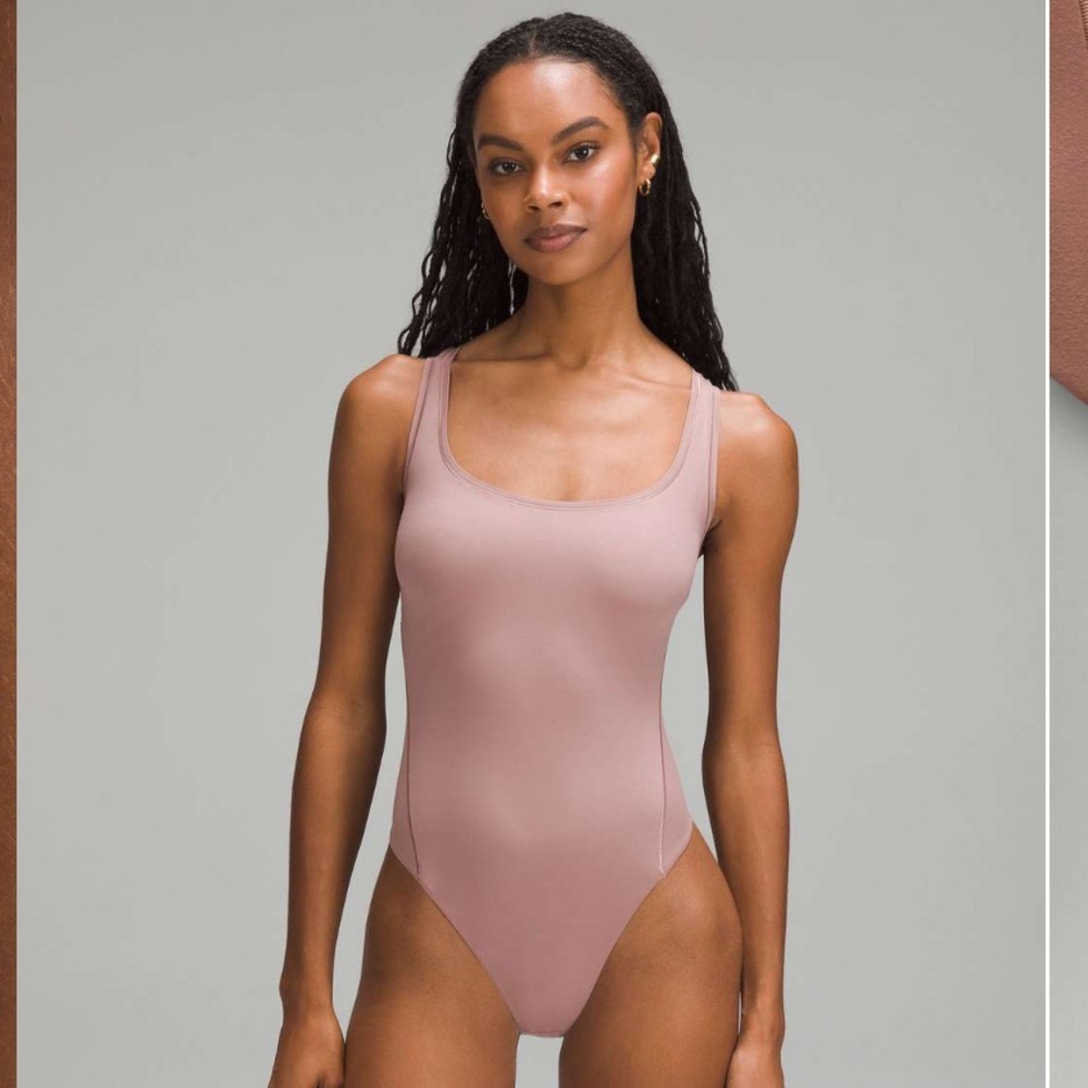 Wundermost Ultra-Soft Nulu Square-Neck Sleeveless Bodysuit